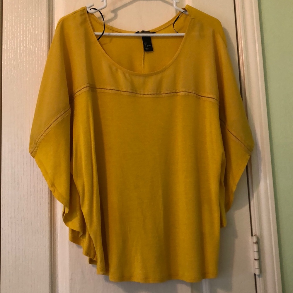 Yellow blouse